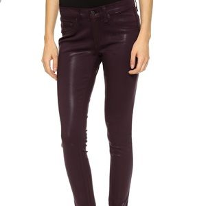 Rag & Bone Coated Legging Jeans